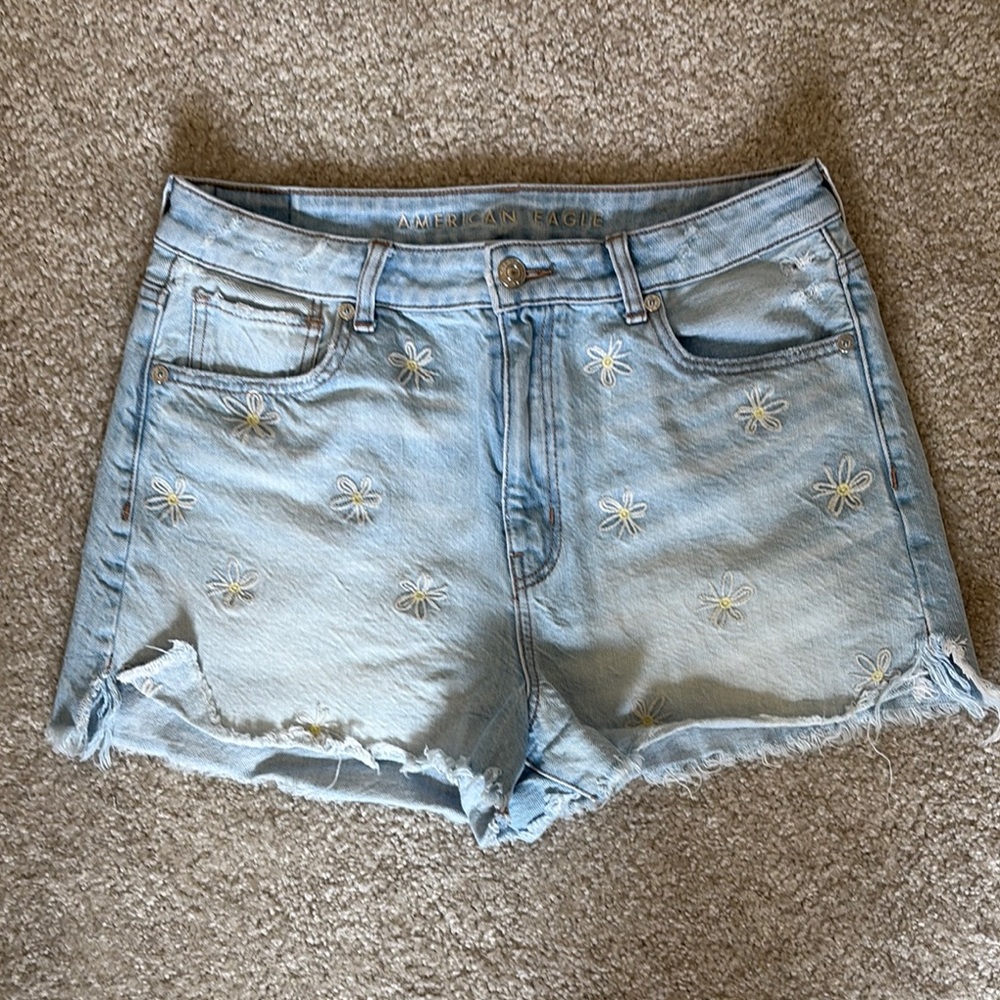 American Eagle Outfitters Daisy Mom Shorts